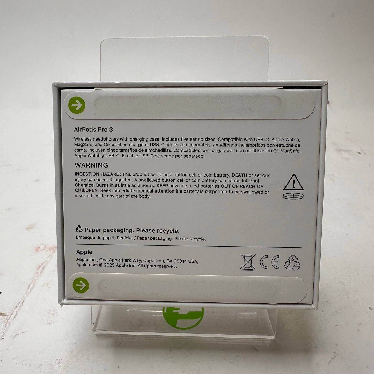 New Apple AirPods Pro 3rd Gen with MagSafe Charging Case A3122 MFHP4LL/A