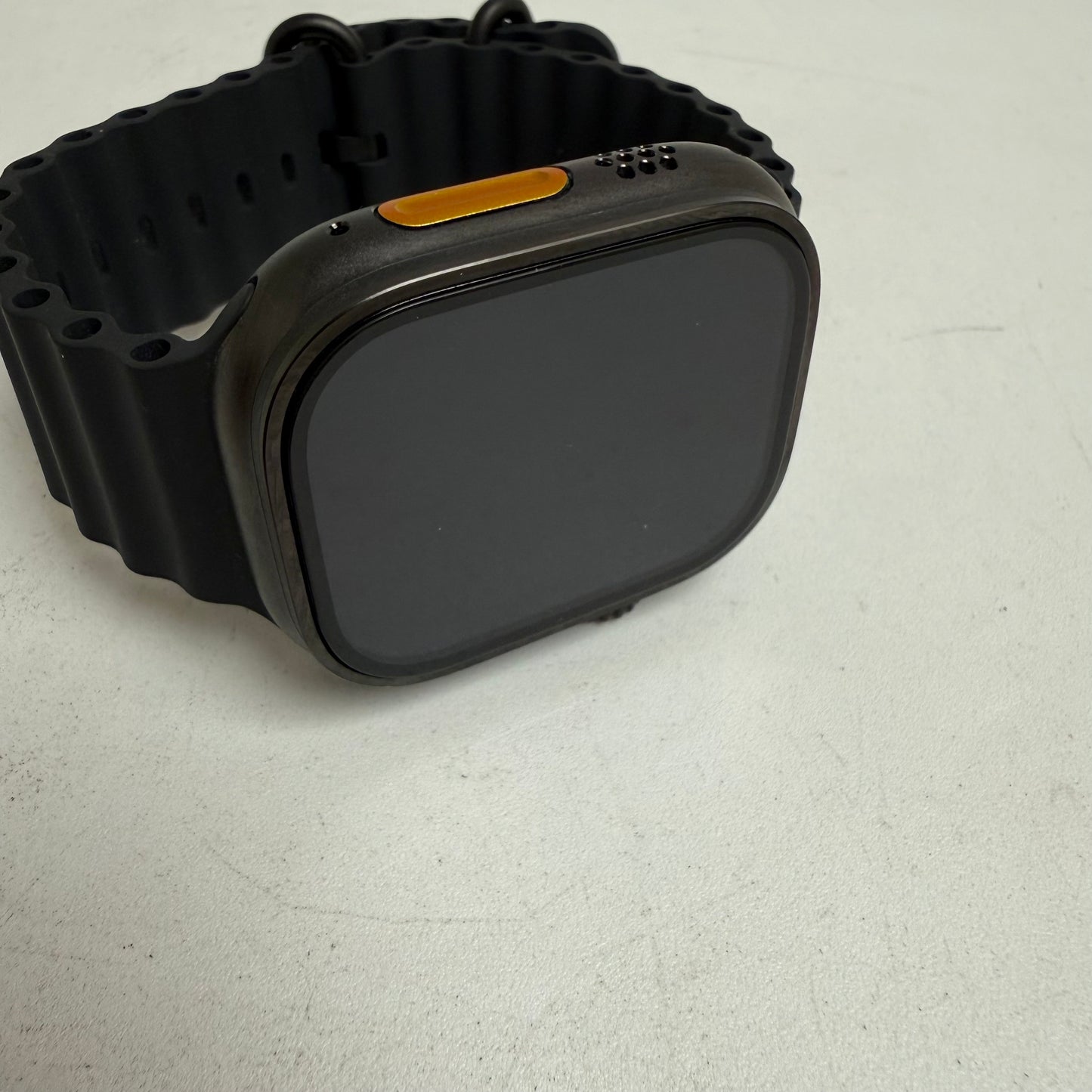 Unlocked Apple Watch Ultra 2 49MM Black Titanium Black Ocean Band MX4P3LW/A