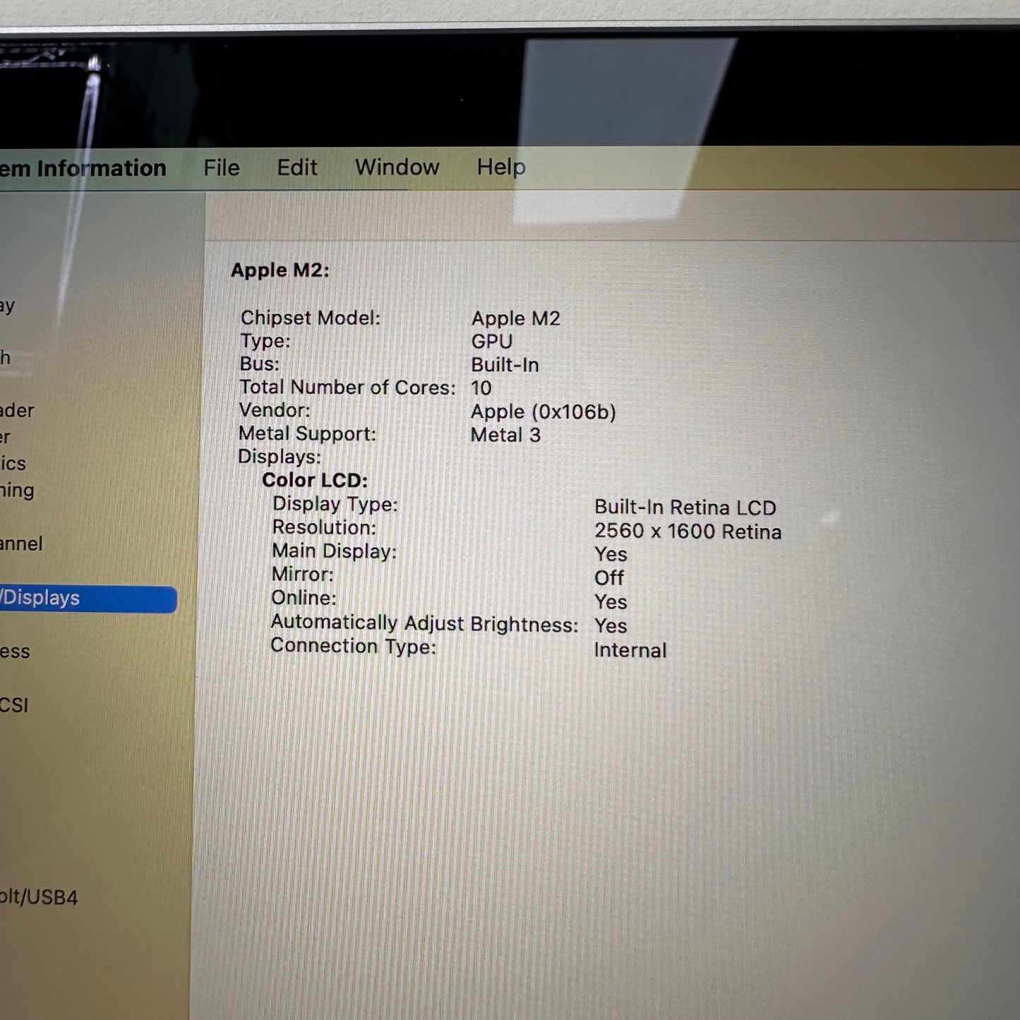 2022 Apple MacBook Pro 13.3" M2 10C GPU 3.5GHz 16GB RAM 512GB SSD A2338