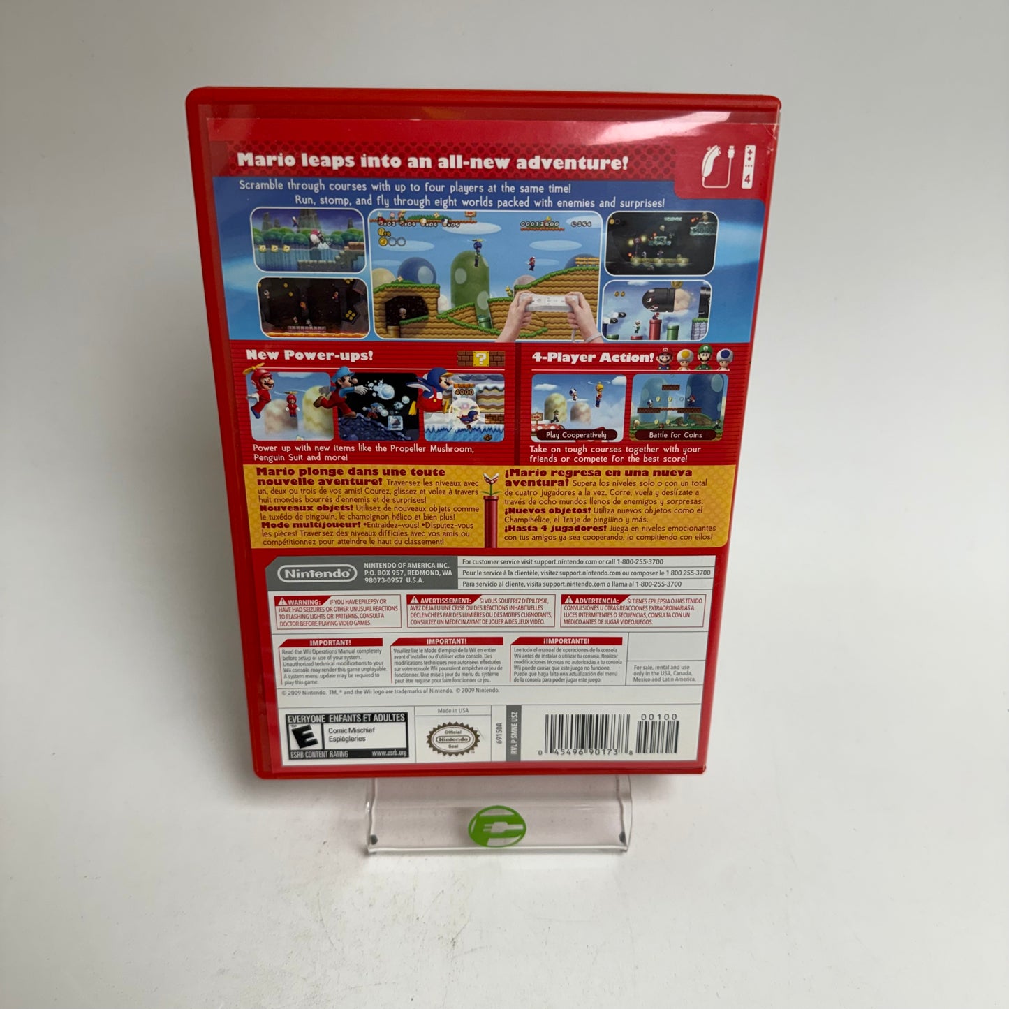 New Super Mario Bros. Wii (Nintendo Wii, 2009)
