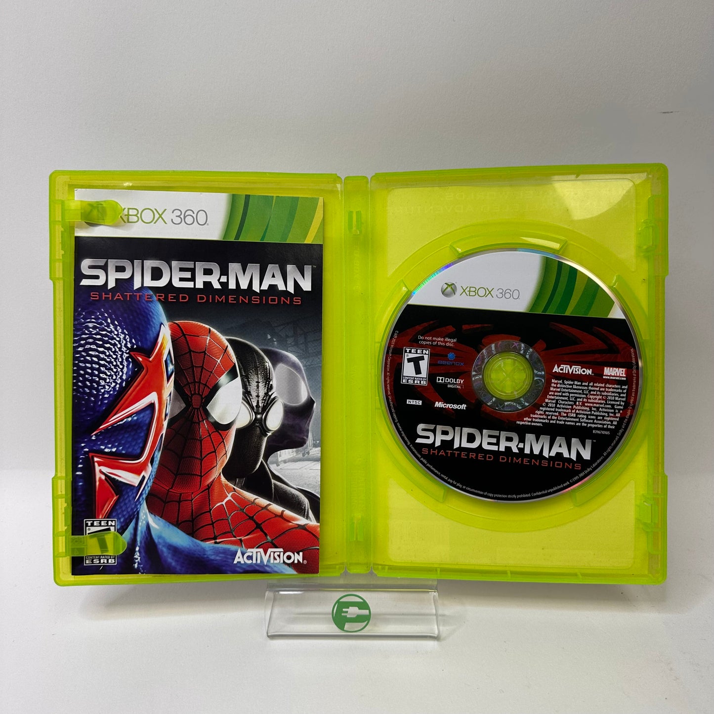Spiderman: Shattered Dimensions (Microsoft Xbox 360, 2010)