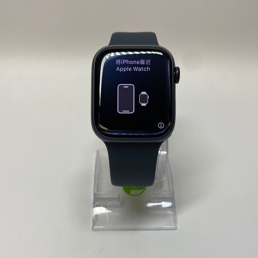 Factory Unlocked Apple Watch Series 8 45mm Midnight Aluminum with