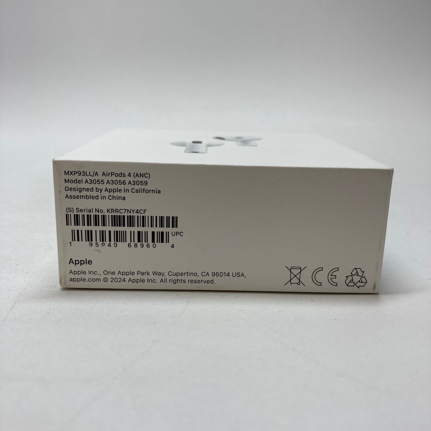 New Apple AirPods 4th GEN ANC MagSafe Charging Case A3059 A3056 A3055 MXP93LL/A