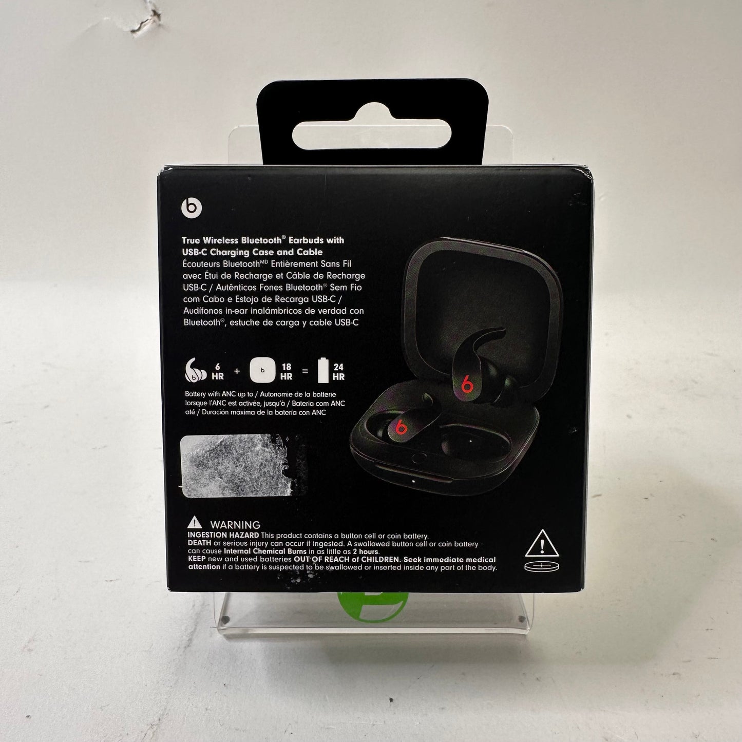 New Beats Fit Pro Wireless Earbuds Black MK2F3LL/A
