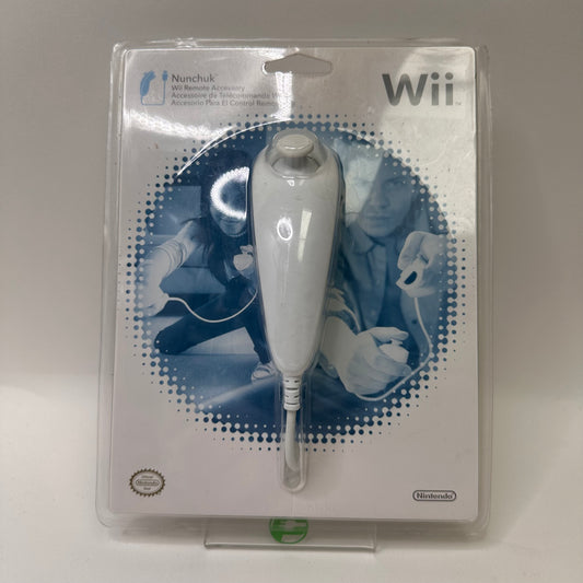New Nintendo Wii Nunchuk Controller RVL-A-FW-USZ-1 White