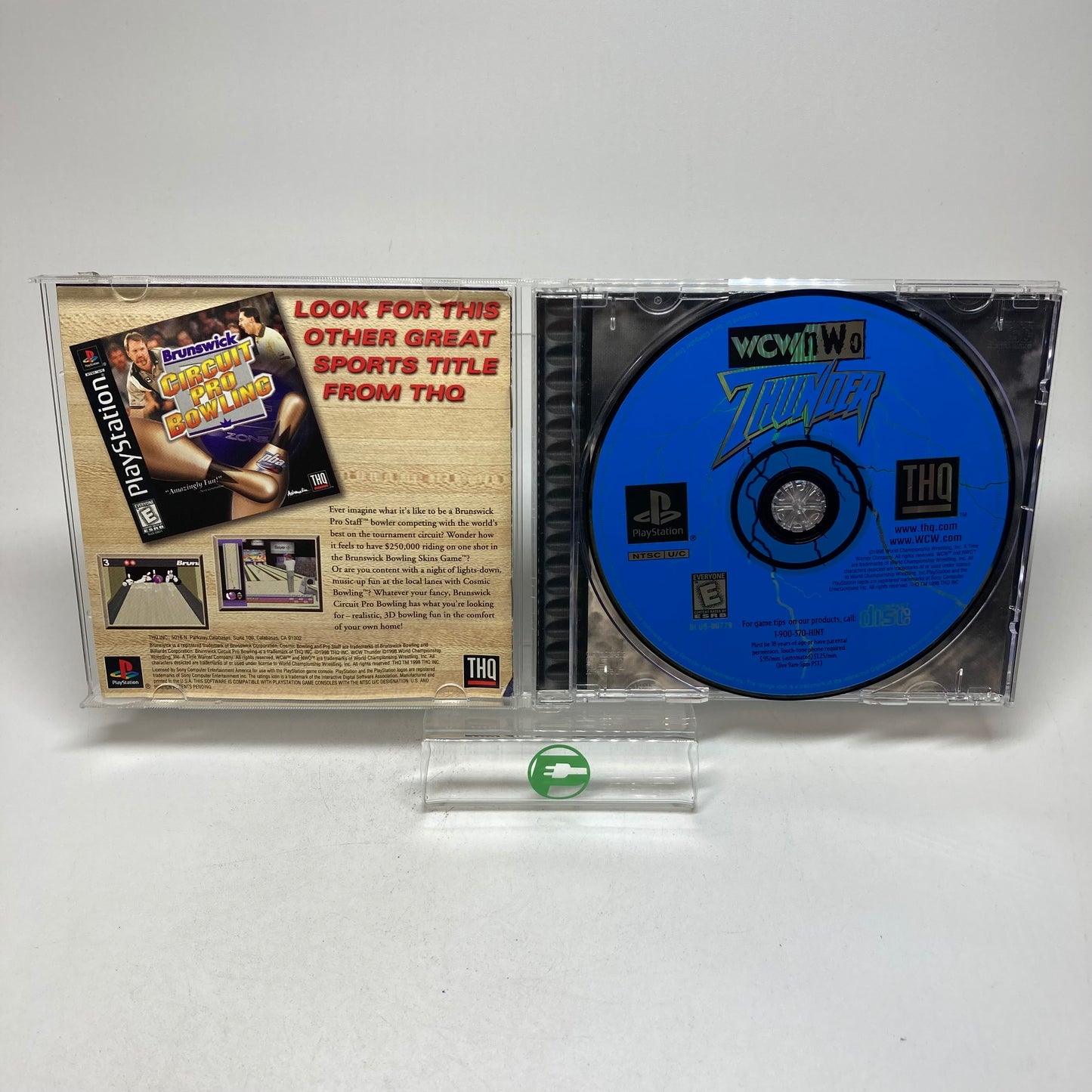 WCW nWo Thunder (Sony PlayStation 1 PS1, 1999)