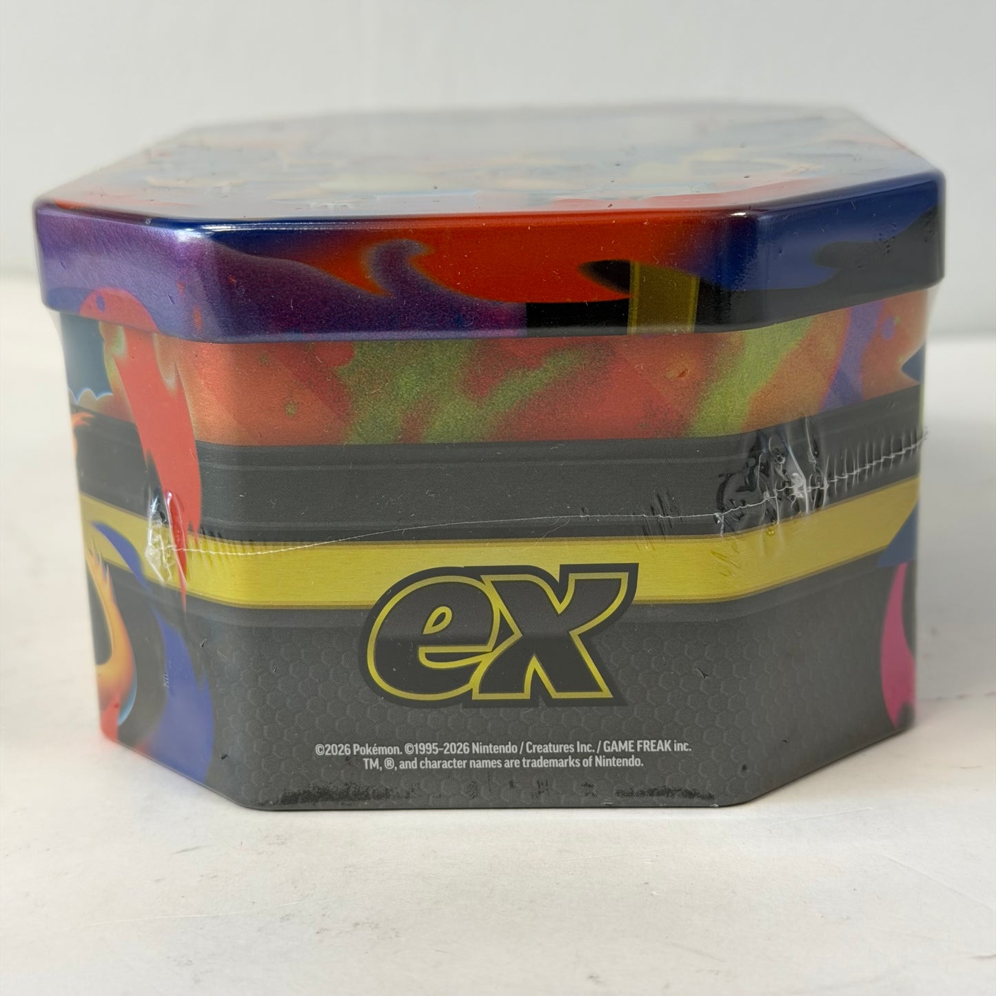 New Pokémon TCG Mega Charizard Y ex Tin