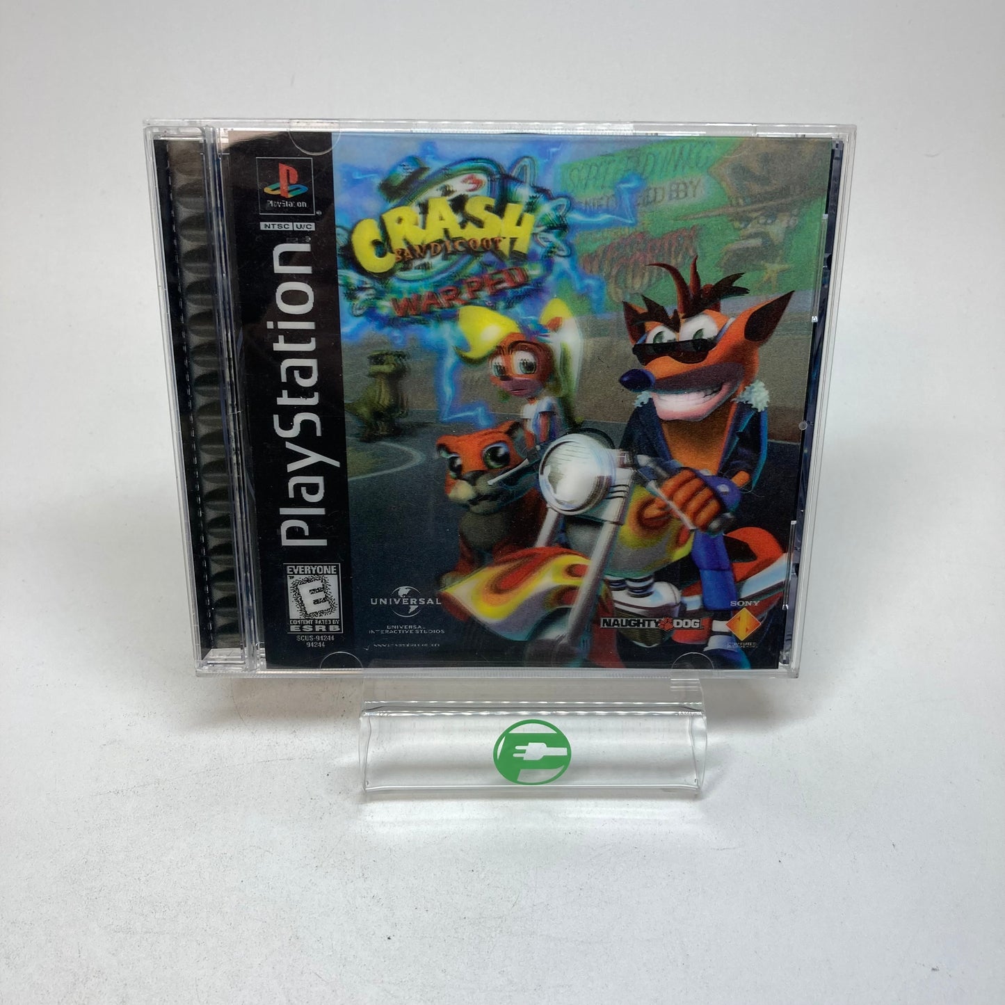 Crash Bandicoot Warped (Sony PlayStation 1 PS1, 1998)
