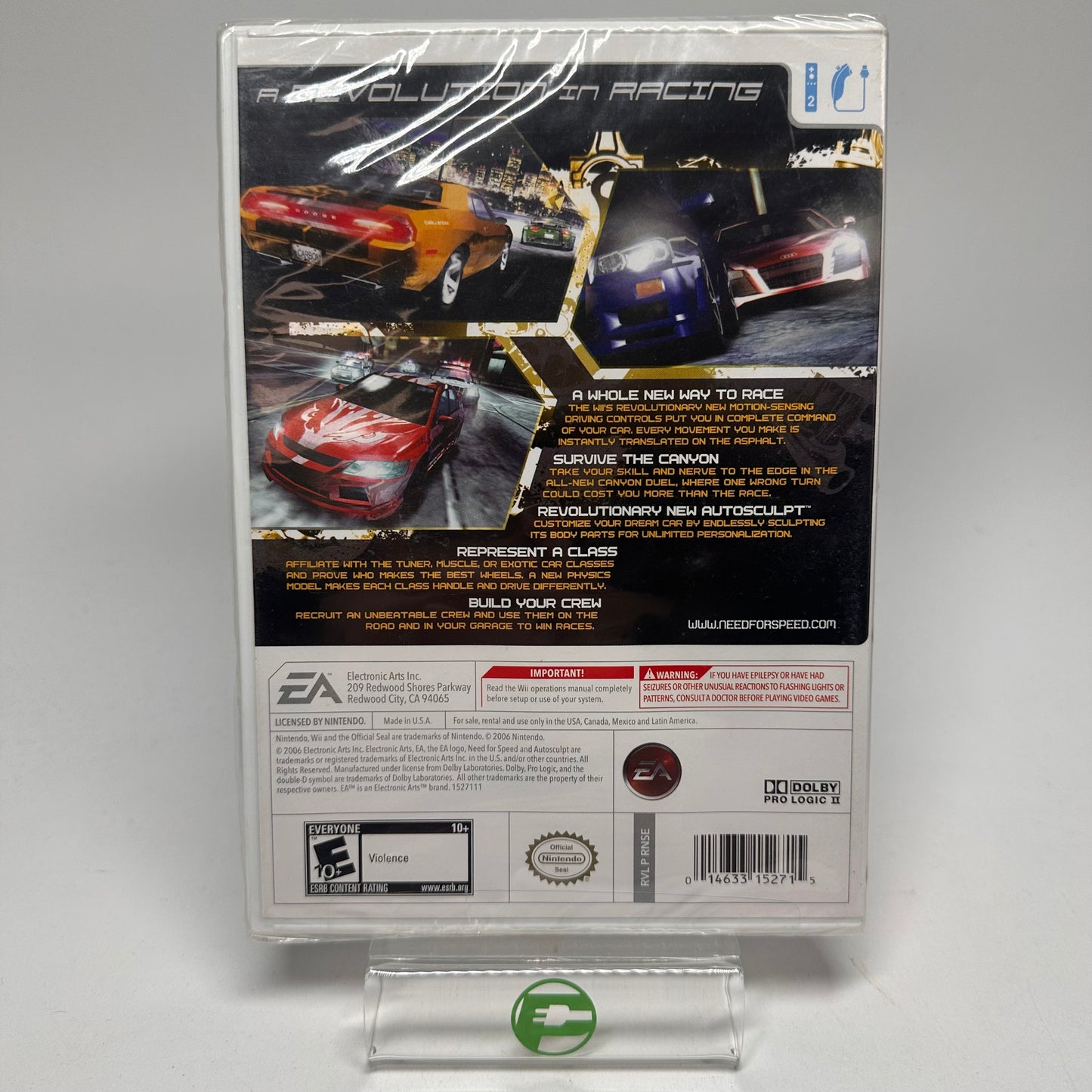 New Need for Speed Carbon (Nintendo Wii, 2006)