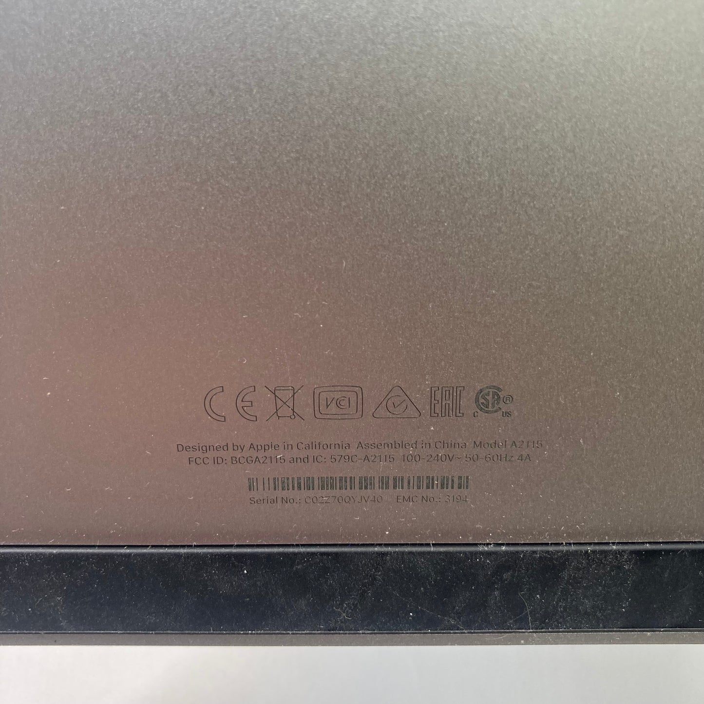 2019 Apple iMac 27" i9 3.6GHz 16GB RAM 2TB SSD Silver A2115