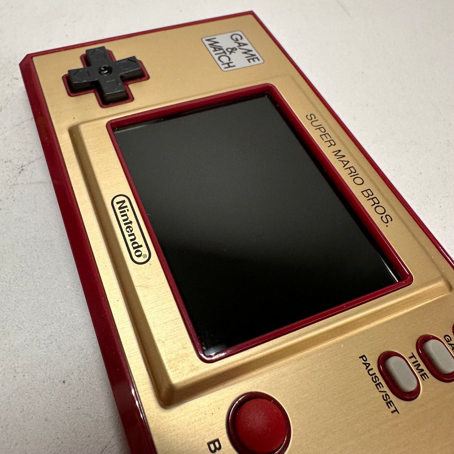 Game & Watch Super Mario Bros Handheld Game Console HXA-001 Multi-Colored