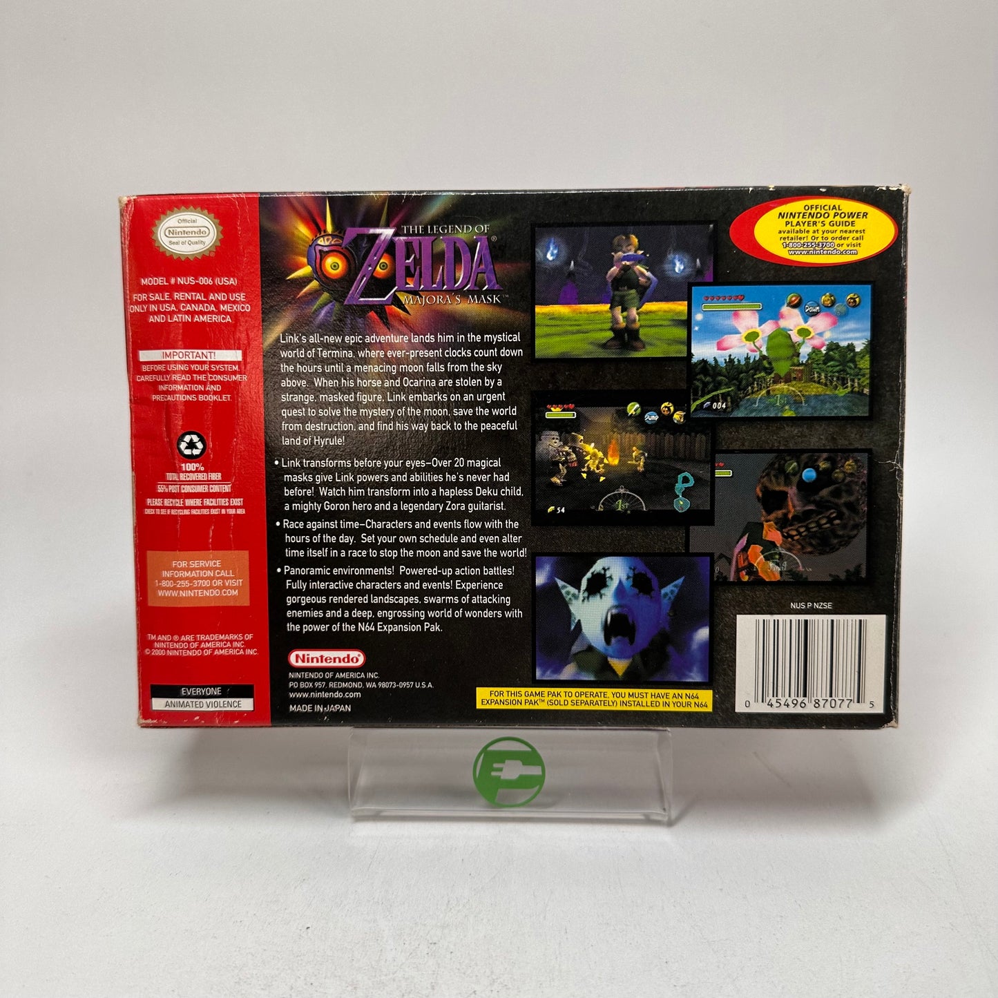 Zelda Majora's Mask (Nintendo 64 N64, 2000)