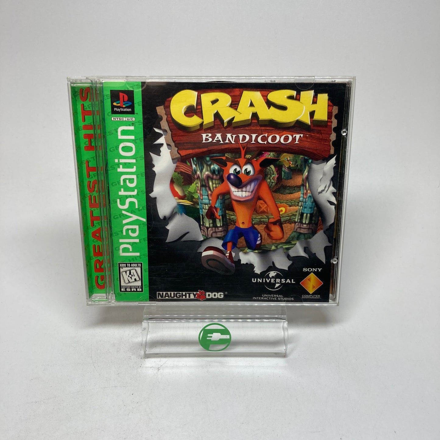 Crash Bandicoot [Greatest Hits] (Sony PlayStation 1 PS1, 1996)