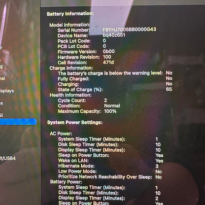 2025 Apple MacBook Air 13.3" M4 8C GPU 4.5GHz 16GB RAM 256GB SSD A3240