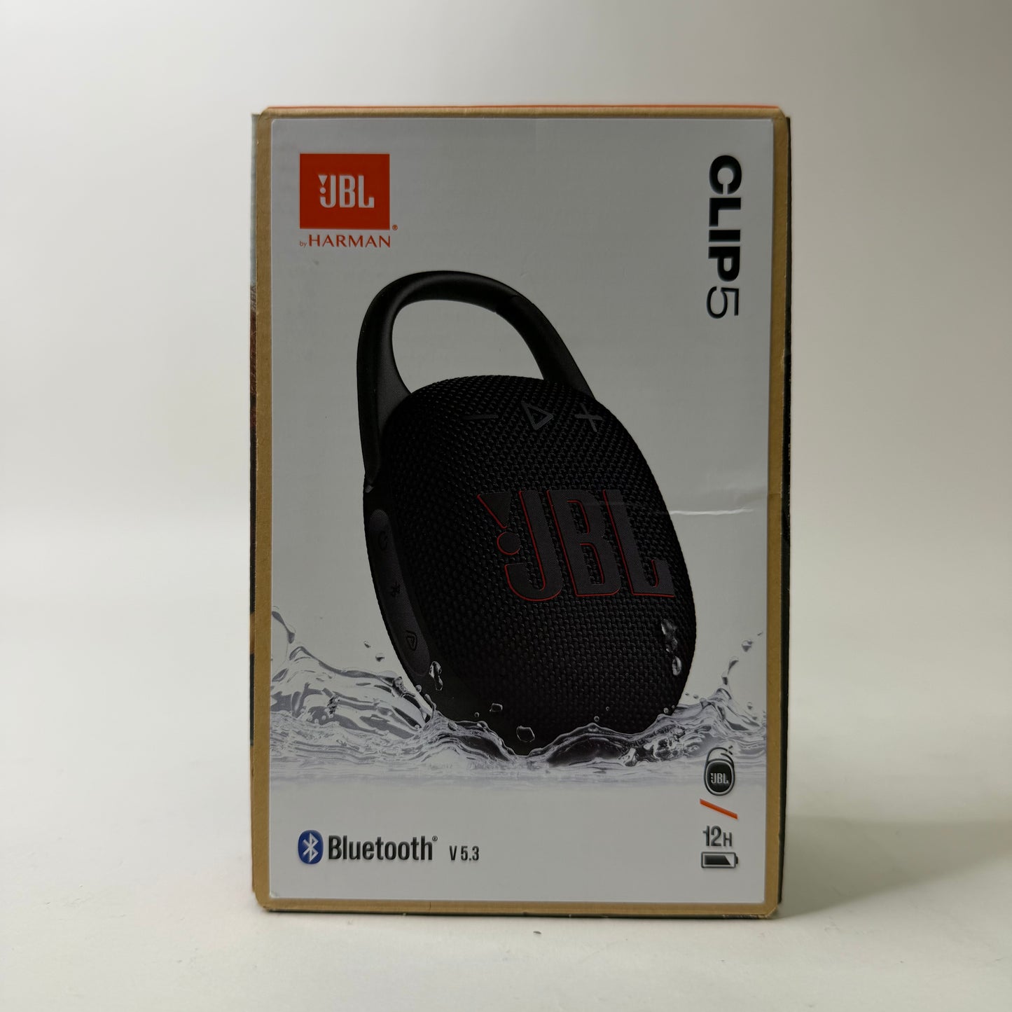 JBL Clip 5 Portable Wireless Bluetooth Speaker Black JBLCLIP5D