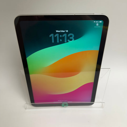 Factory Unlocked Apple iPad 10th Gen 64GB Silver MQ6J3LL/A