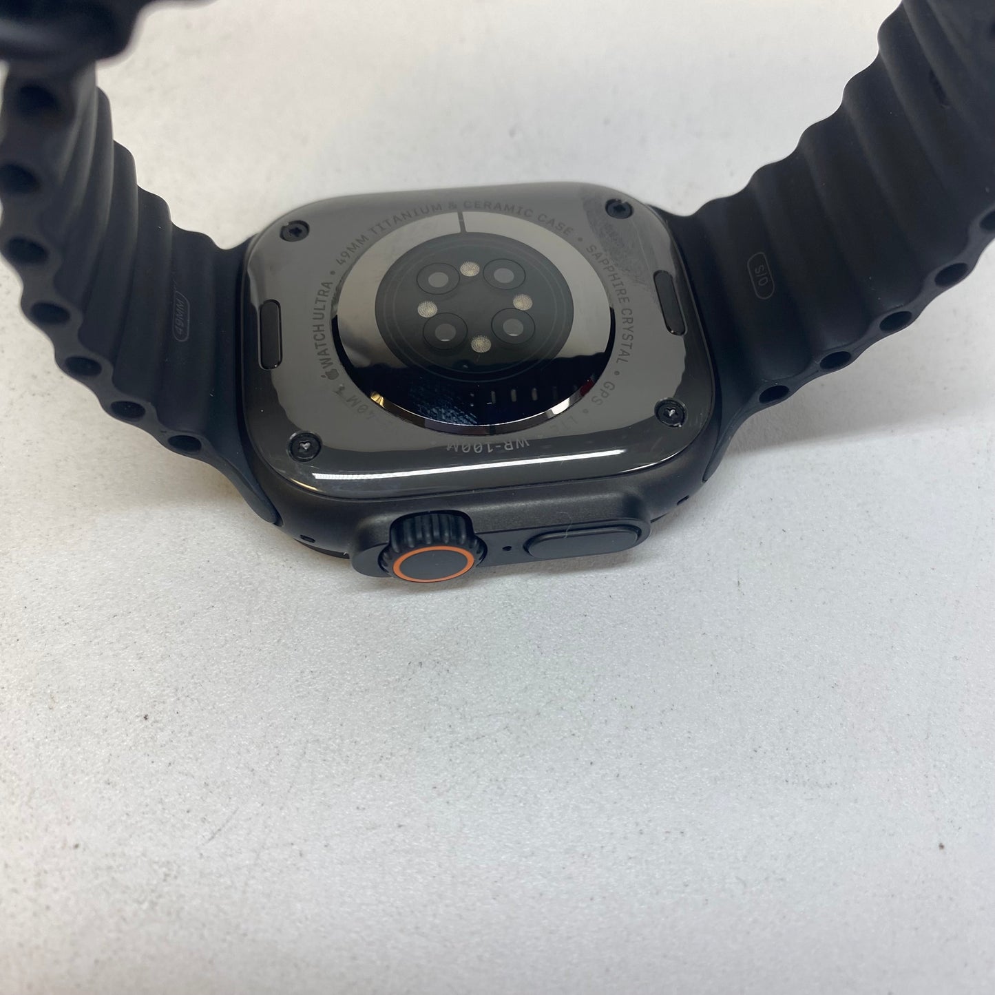 Factory Unlocked Apple Watch Ultra 2 49MM Black Titanium Black Ocean Band A2986