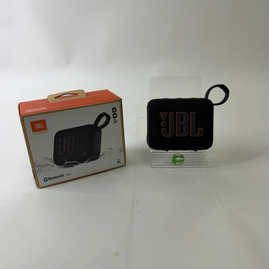 JBL Go 4 Portable Bluetooth Party Speaker Black GO4D