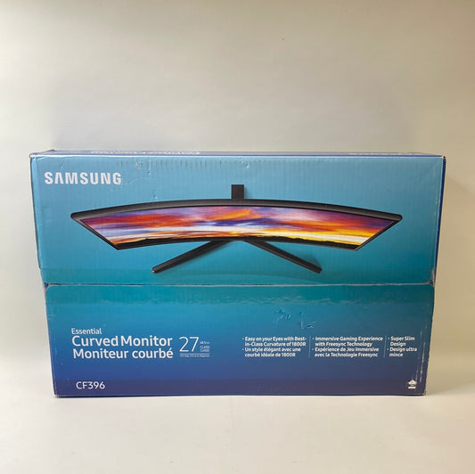 New Samsung 25" C27F396FHNXZA HD LED 60Hz Curved Monitor