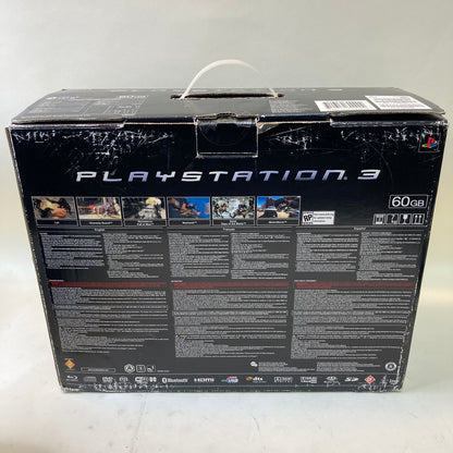 Sony Playstation 3 Original B/C 60GB Black Console Gaming System CECHA01