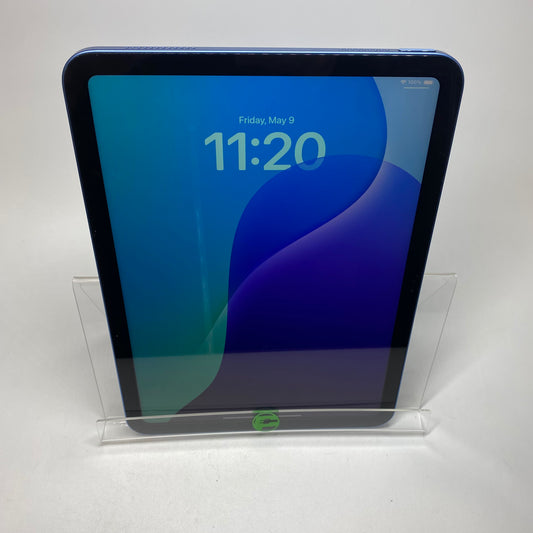 WiFi Only Apple iPad 10th Gen 64GB Blue MPQ13LL/A