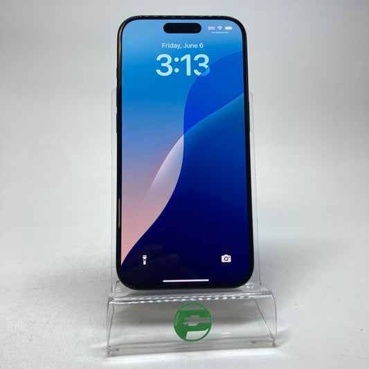 Factory Unlocked Apple iPhone 15 Pro 256GB Blue Titanium MTQV3LL/A