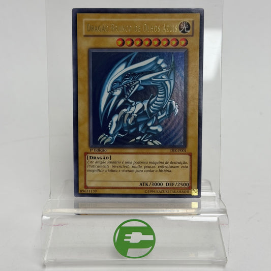 Starter Deck: Kaiba Dragao Branco De Olhos Azuis DIK-P001 Holofoil Portugese