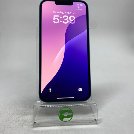Factory Unlocked Apple iPhone 13 128GB Blue MLAE3LL/A