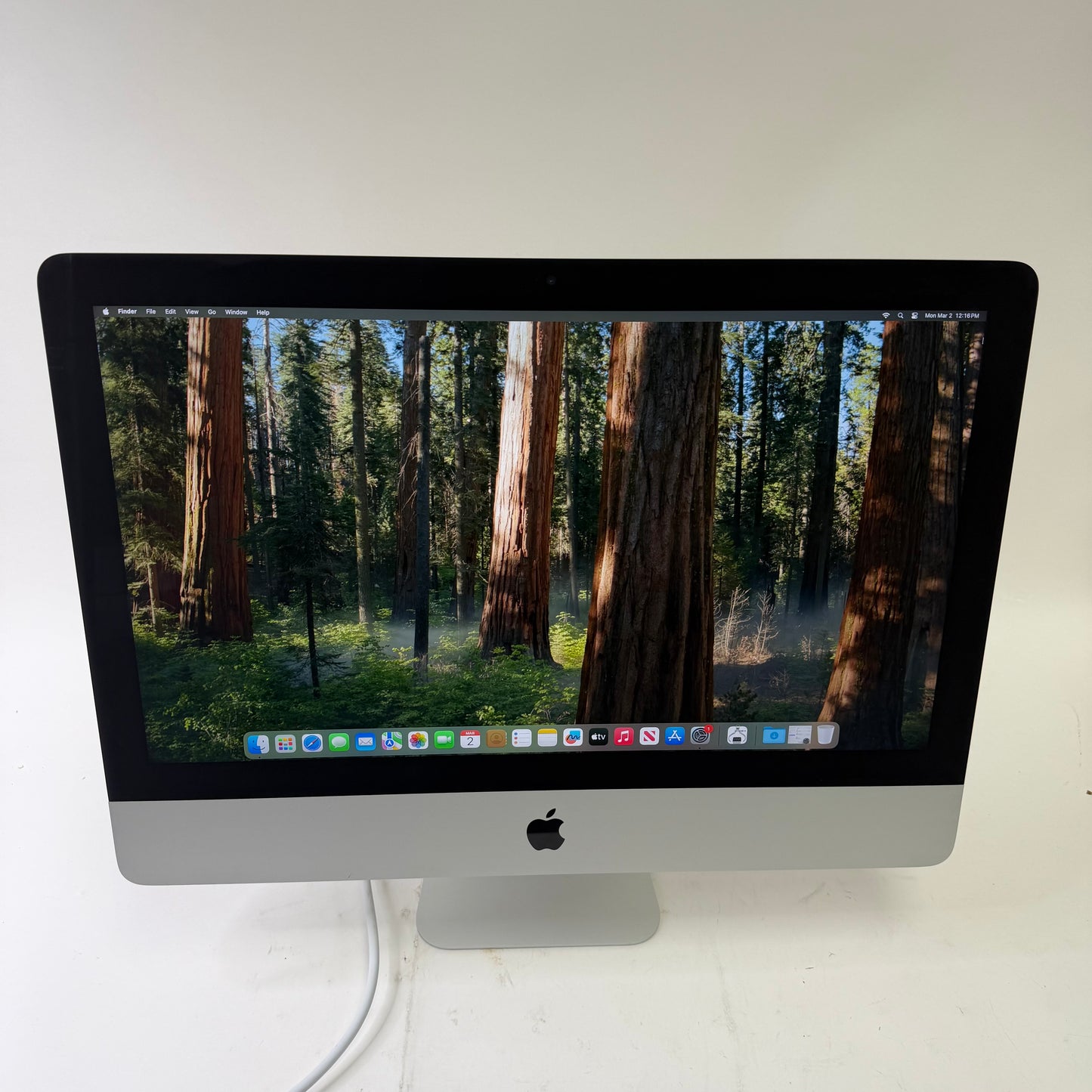 2019 Apple iMac 21.5" i5 3.0GHz 8GB RAM 256GB SSD Silver A2116
