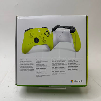 New Microsoft Xbox Series X|S Wireless Controller Electric Volt 1914