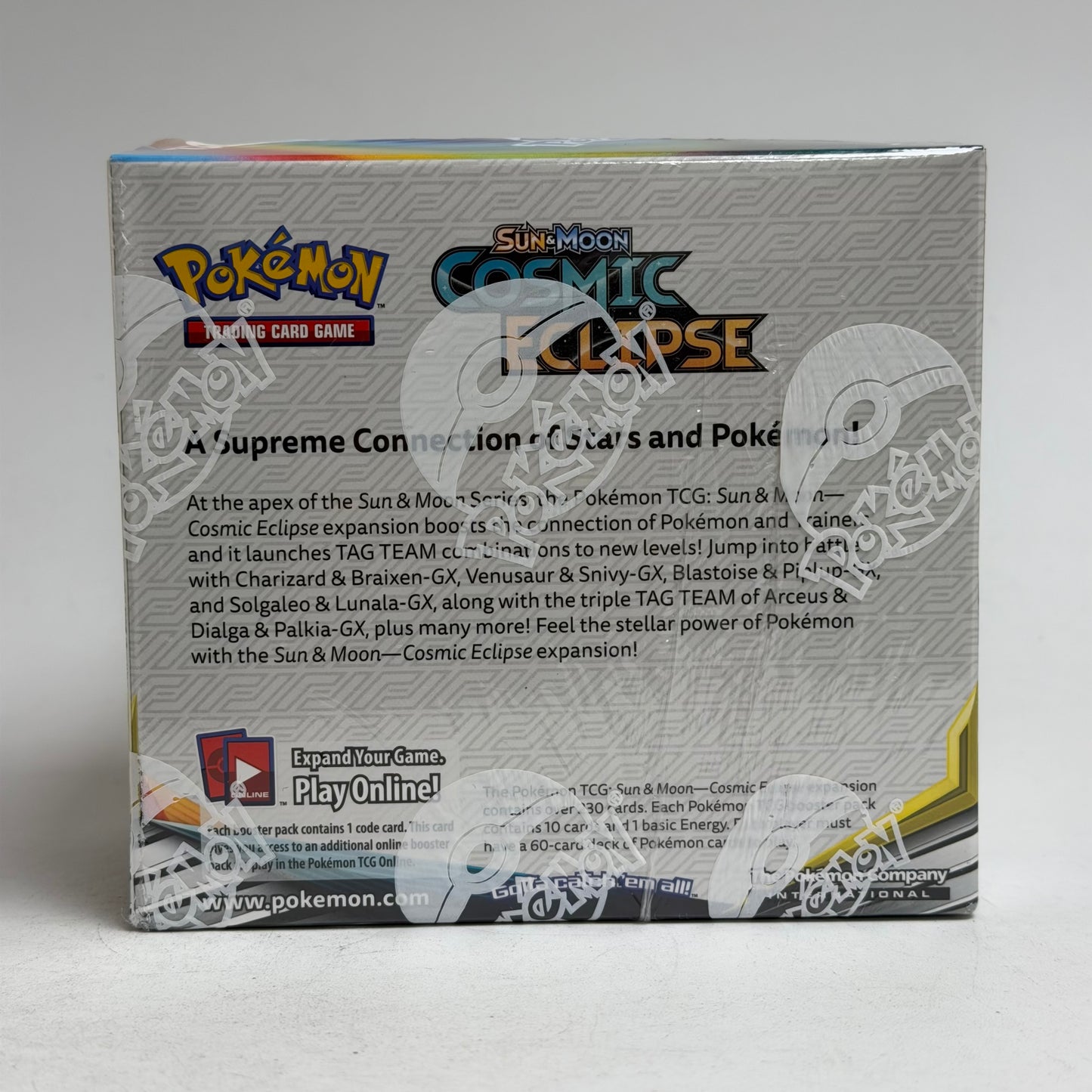 New Pokémon TCG Pokémon TCG Sun & Moon Cosmic Eclipse Booster Box