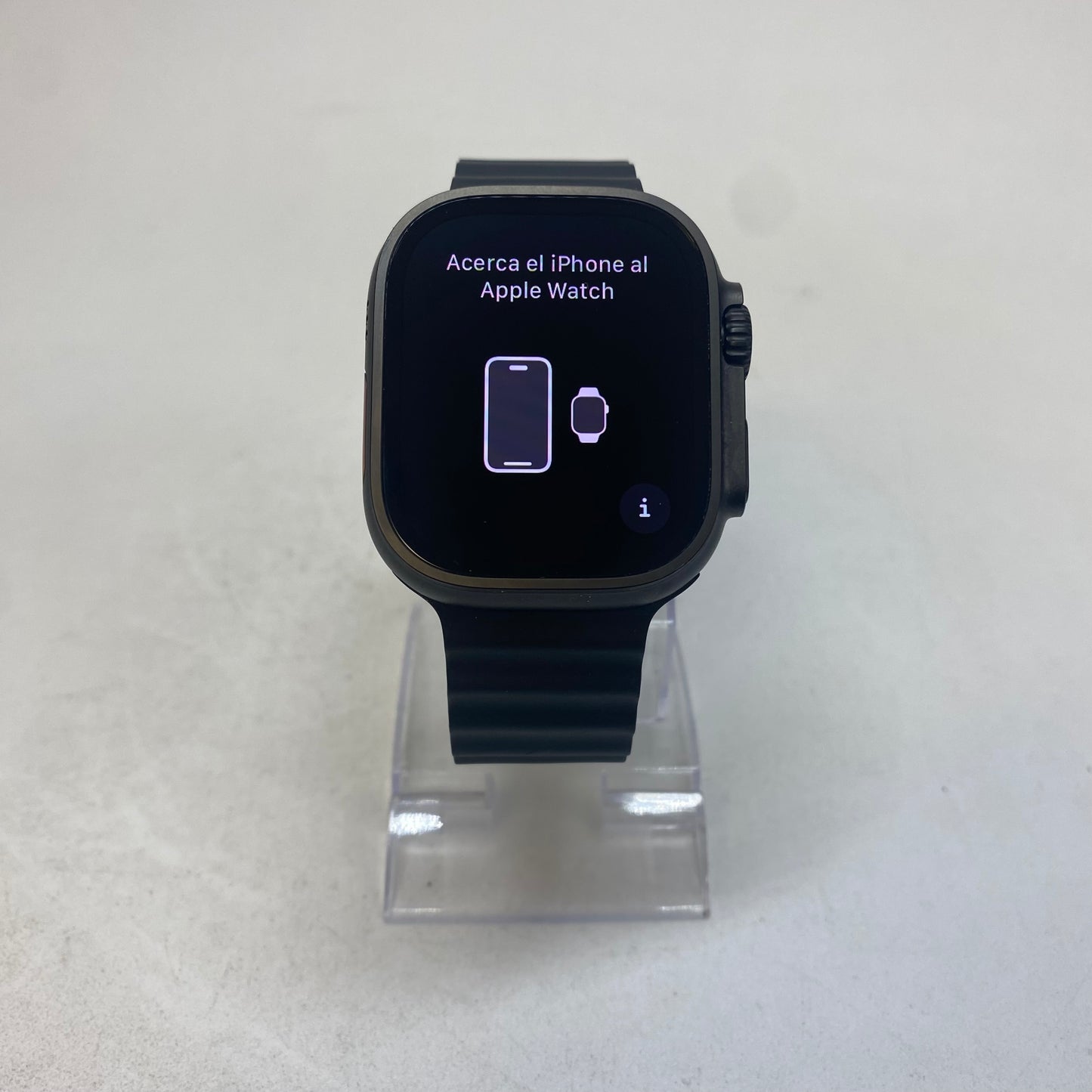 Factory Unlocked Apple Watch Ultra 2 49MM Black Titanium Black Ocean Band A2986