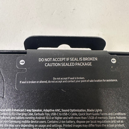 New Samsung Galaxy Buds3 Pro SM-R630 ANC Wireless Bluetooth Earbuds Black