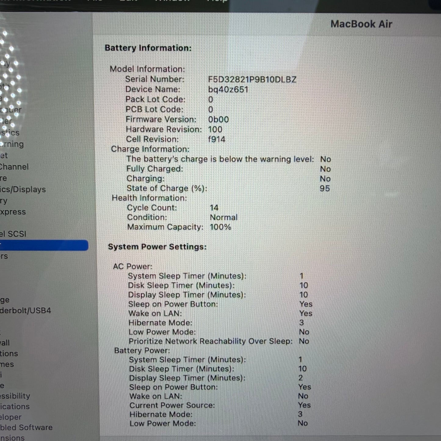 2022 Apple MacBook Air 13.6" M2 8 Core 3.5GHz 8GB RAM 256GB SSD A2681