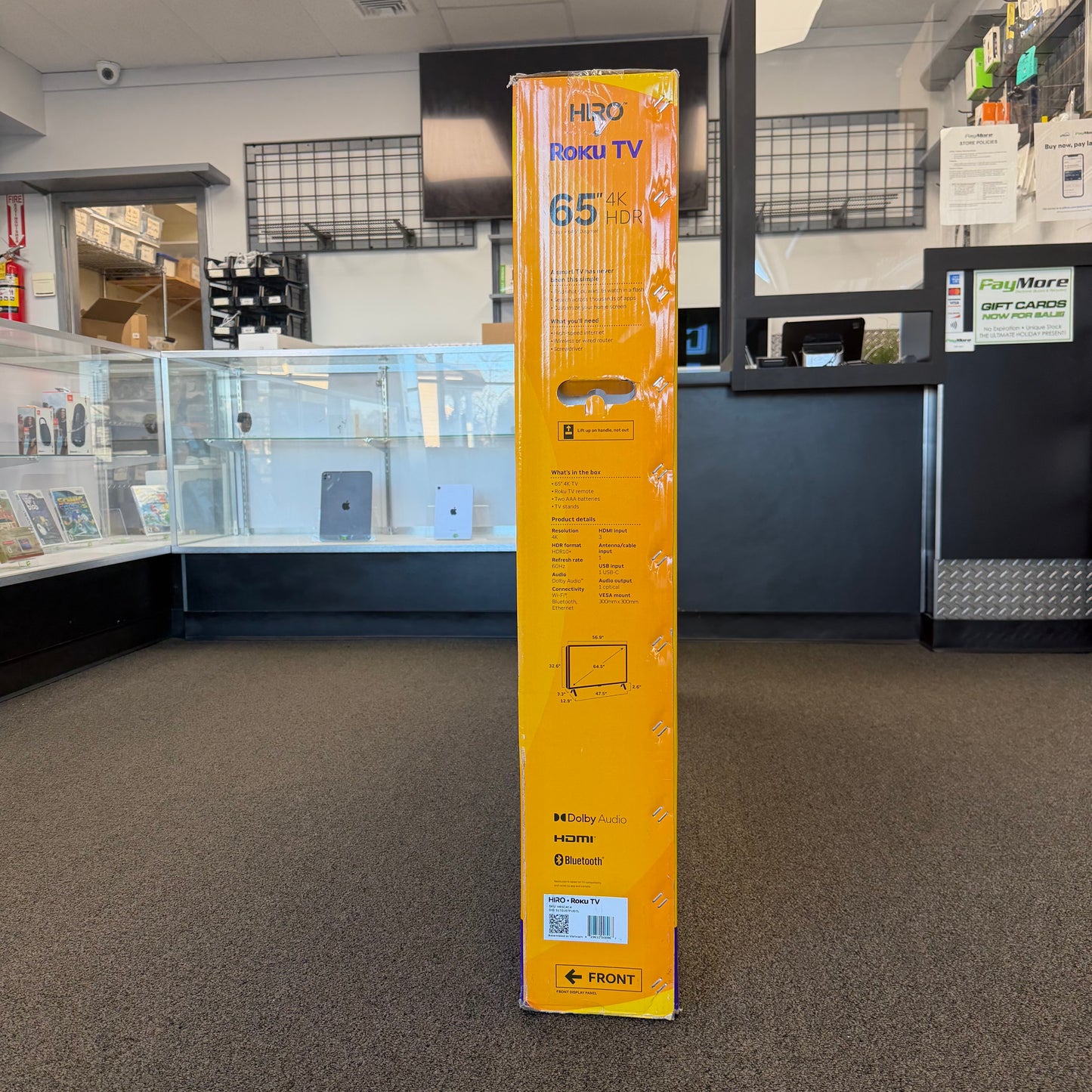 New Roku 65" H65C4C4 Hiro LED 3840 x 2160 Smart Roku TV 2025