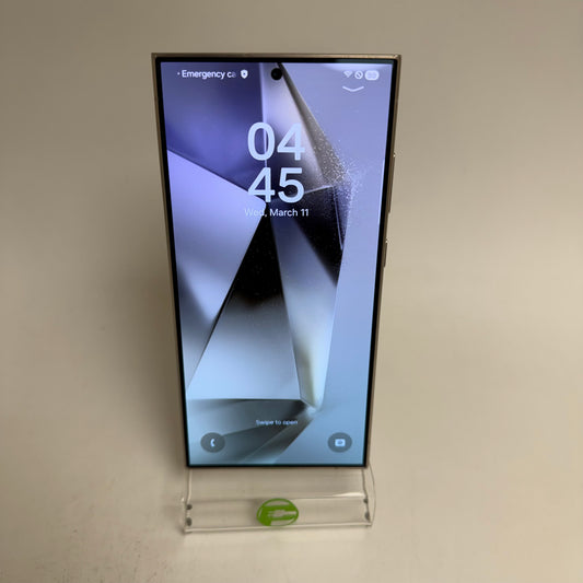 Factory Unlocked Samsung Galaxy S24 Ultra 12GB RAM 256GB SM-S928U1 Titanium Gray