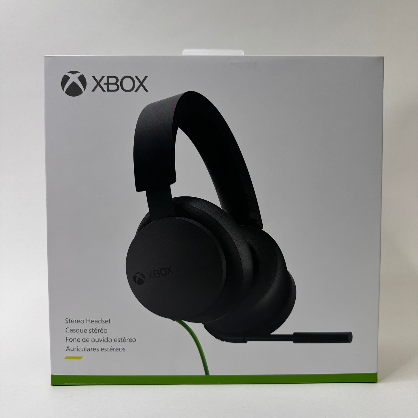New Microsoft Stereo Headset Black 1984 For Xbox One & Xbox Series S|X