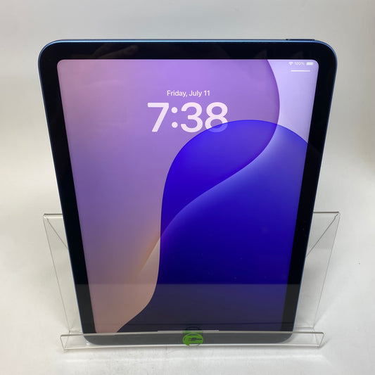 WiFi Only Apple iPad 11" (A16) 128GB 18.5 Blue MD4A4LL/A
