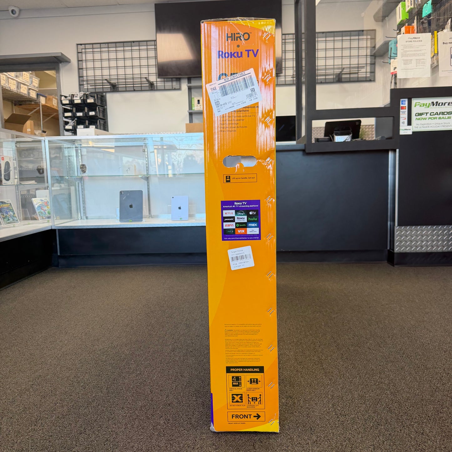 New Roku 65" H65C4C4 Hiro LED 3840 x 2160 Smart Roku TV 2025