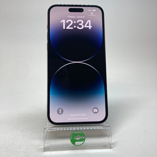 Factory Unlocked Apple iPhone 14 Pro Max 128GB Space Black MQ8N3LL/A