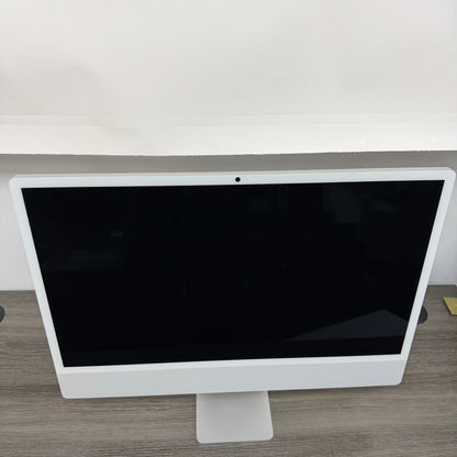 2024 Apple iMac 24" M4 8 Core 4.5GHz 16GB RAM 256GB SSD Silver A3247