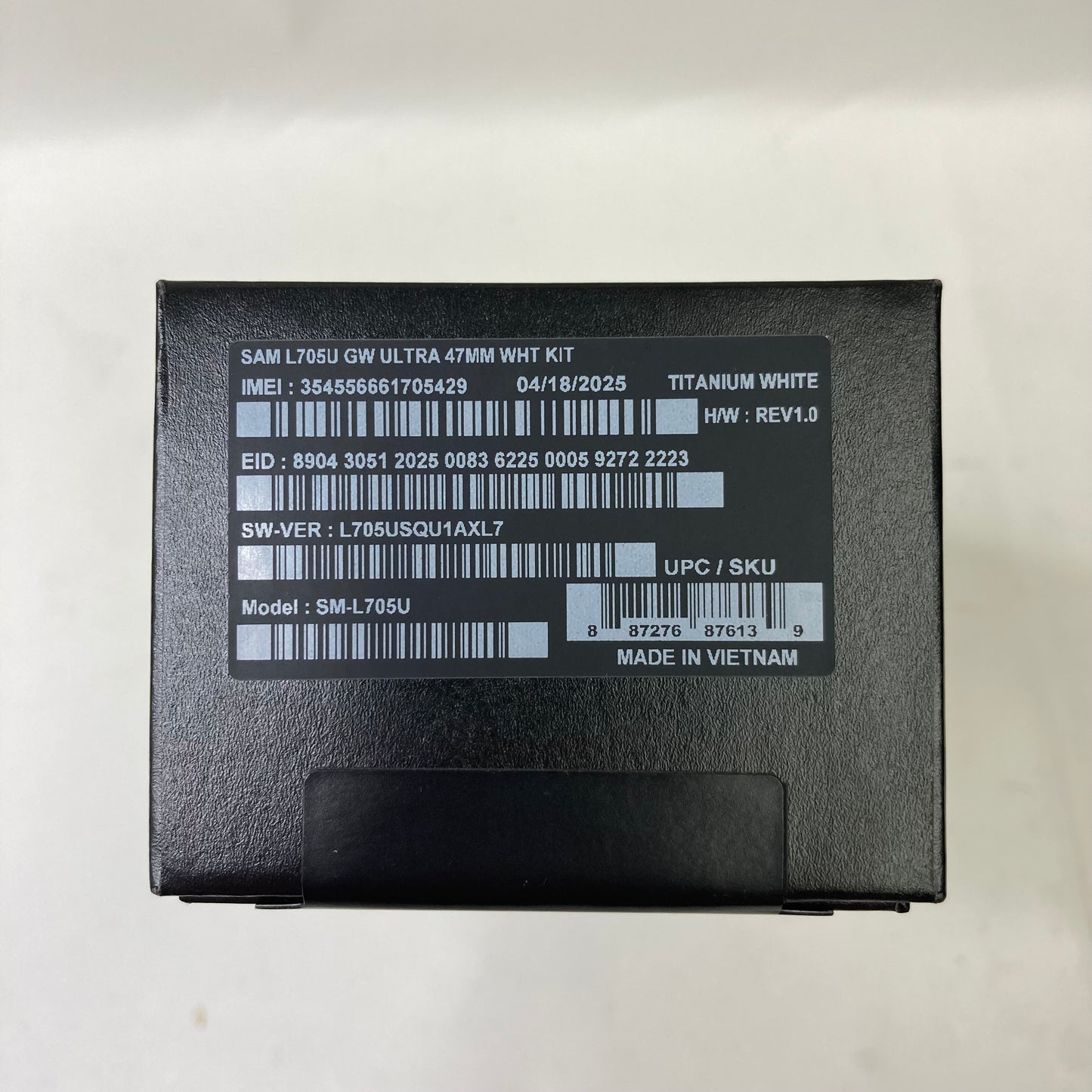 New Unlocked Samsung Galaxy Watch Ultra Titanium Smartwatch SM-L705U