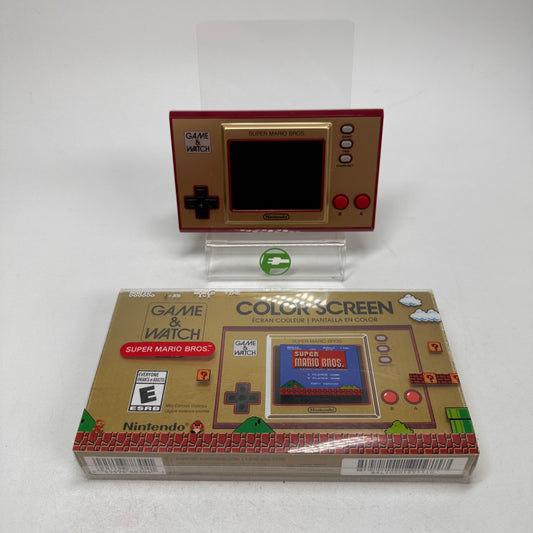 Game & Watch Super Mario Bros Handheld Game Console HXA-001 Multi-Colored