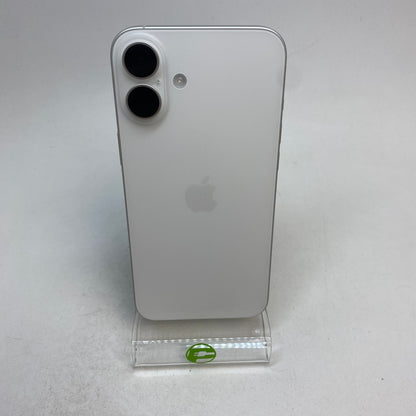 Factory Unlocked Apple iPhone 16 Plus 256GB White MVX03LL/A