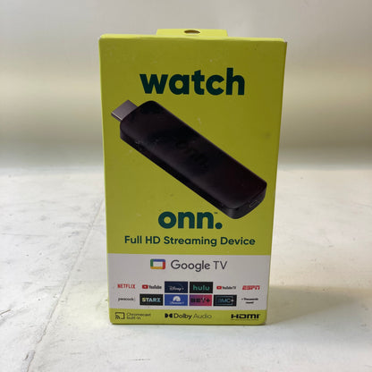 New Onn Google TV Full HD Streaming Device