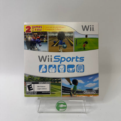 Wii Sports Resort with Wii Sports 2-in-1  Disc (Nintendo Wii, 2012)