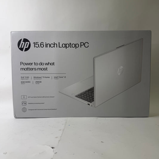 New HP Laptop 15-FD0133WM 15.6" i3-N305 3.8GHz 8GB RAM 256GB SSD