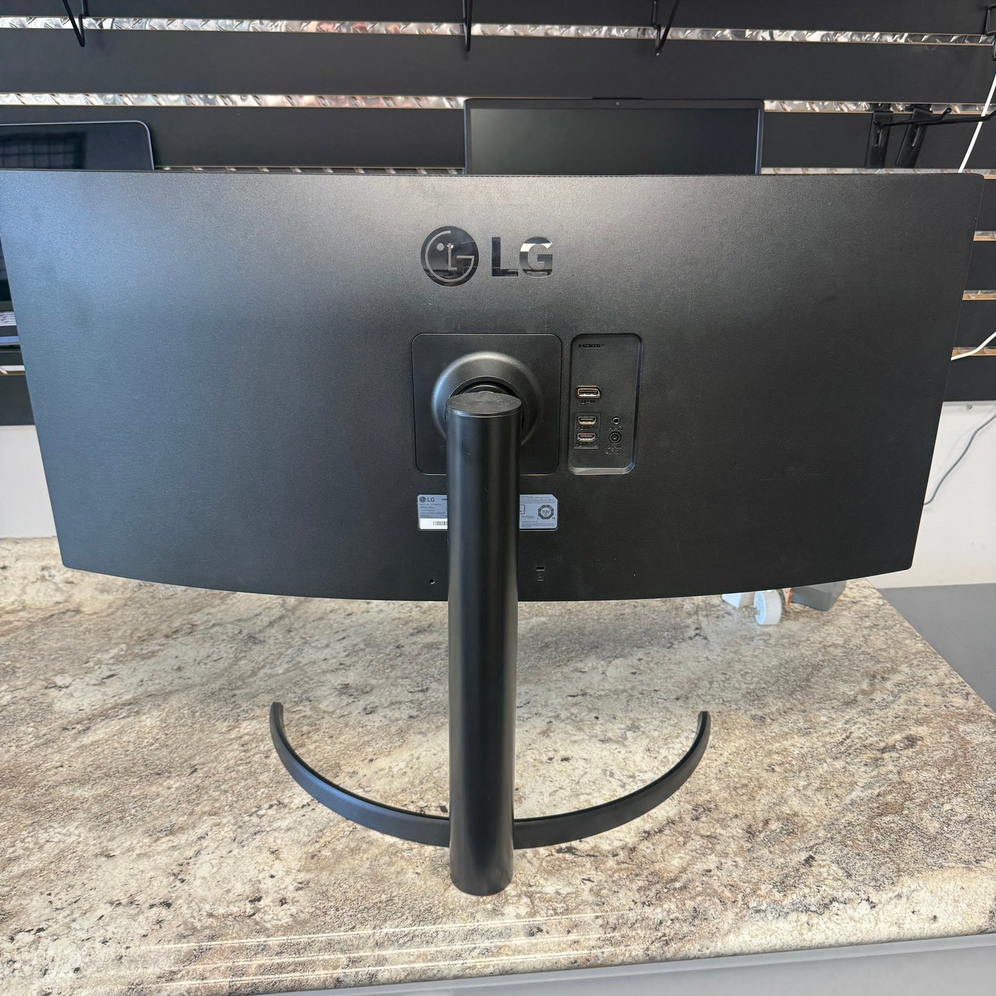LG 34" 34WP65C-B WQGD VA Curved Monitor