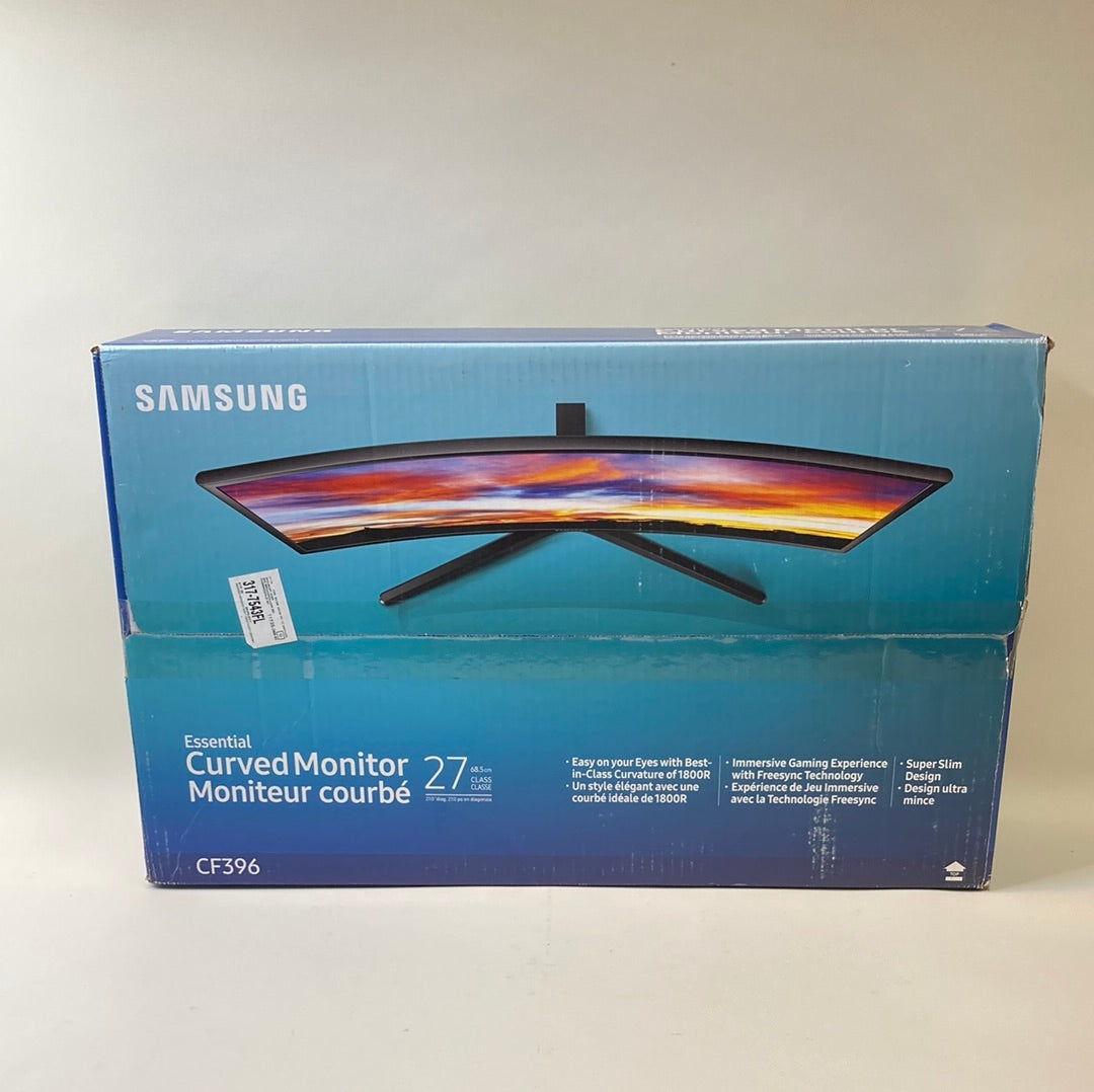 New Samsung 25" C27F396FHNXZA HD LED 60Hz Curved Monitor