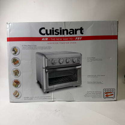 New Cuisnart Convection Toaster Oven Air Fryer TOA-60 With Light